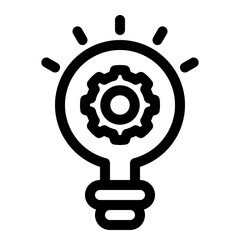 innovation line icon