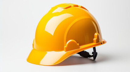 New yellow safety helmet