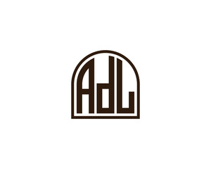 ADL logo design vector template. ADL, logo, design, logo design, vector, letter, monogram, creative, icon, template, sign, symbol, brand, unique, initial, modern, alphabet.