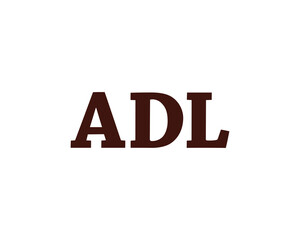 ADL logo design vector template. ADL, logo, design, logo design, vector, letter, monogram, creative, icon, template, sign, symbol, brand, unique, initial, modern, alphabet.
