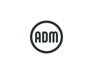 ADM logo design vector template. ADM, logo, design, logo design, vector, letter, monogram, creative, icon, template, sign, symbol, brand, unique, initial, modern, alphabet.