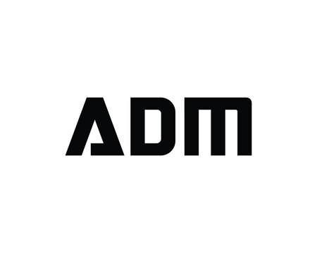 ADM logo design vector template. ADM, logo, design, logo design, vector, letter, monogram, creative, icon, template, sign, symbol, brand, unique, initial, modern, alphabet.