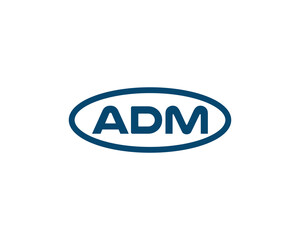 ADM logo design vector template. ADM, logo, design, logo design, vector, letter, monogram, creative, icon, template, sign, symbol, brand, unique, initial, modern, alphabet.