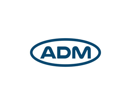 ADM logo design vector template. ADM, logo, design, logo design, vector, letter, monogram, creative, icon, template, sign, symbol, brand, unique, initial, modern, alphabet.
