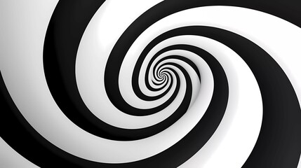 black and white dual tone spiral background