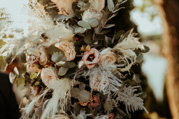 florarer Strauß für Hochzeit