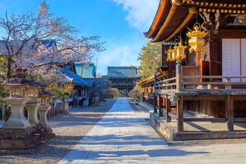 Kitano Tenmangu Shrine in Kyoto, Japan is one of the most important of several hundred shrines...