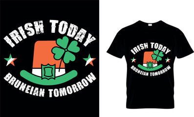 St Patrick's Day 2024. St. Patrick's day t-shirt design. st patrick's t-shirt design, st patrick's t shirt design