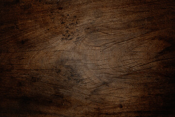Texture of dark wood use as background - obrazy, fototapety, plakaty