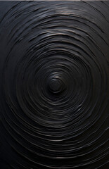 Dark Elegance: Monochromatic Swirl Texture