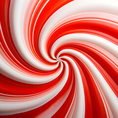White and red peppermint swirl background 