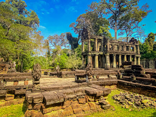 Preah Khan, Preah Khan Kampong Svay archaeological site, Angkor, Cambodia