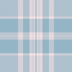Fabric background tartan of textile plaid texture with a seamless check vector pattern.