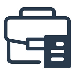 Professional Briefcase Icon for Business Meetings