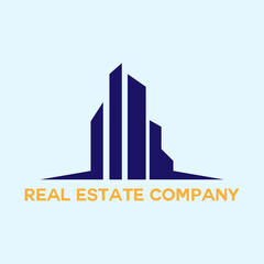 real estate simple logo design