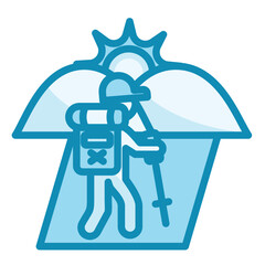 Hiking Icon