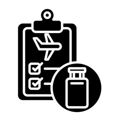 Obraz premium Itinerary Icon