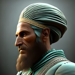 King Sultan Portrait