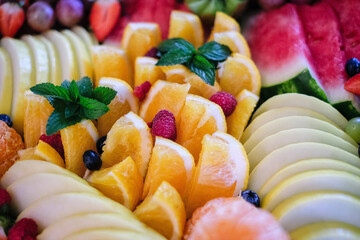 kolorowe owoce