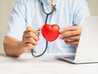 Professional cardiologist offering care and diagnosis for heart conditions.