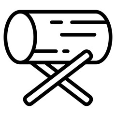 lumber , log, wood plank icon