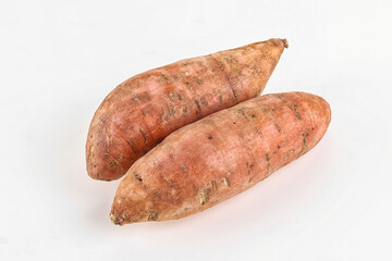 Sweet raw batat for cooking