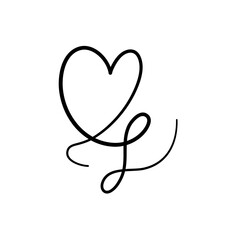 Continuous line of love