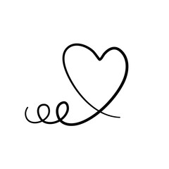 Continuous line of love