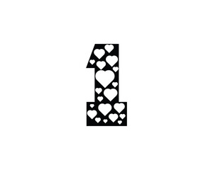 heart logo number 1