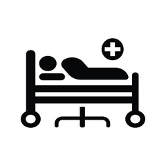 hospital patient icon
