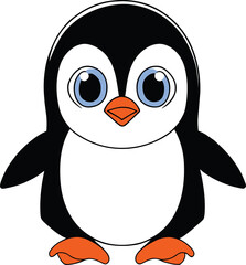 Obraz premium Penguin Seabird Baby