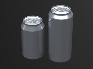 Standard Aluminum Can 3D model