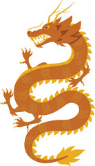 Vector chinese japanese dragon symbol