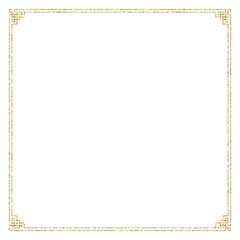 Chinese new year luxury frame  element