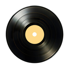 Obraz premium vinyl record isolated on white