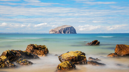 Fototapeta na wymiar Bass Rock Scotland UK