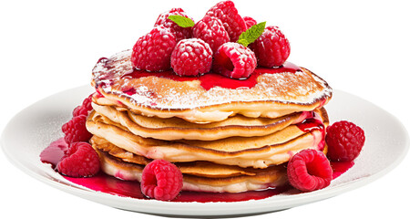 raspberry pancake