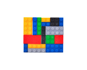 Plastic toy blocks transparent png