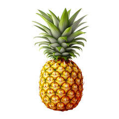 Fototapeta premium pineapple isolated on white