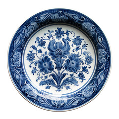 plate with ornament