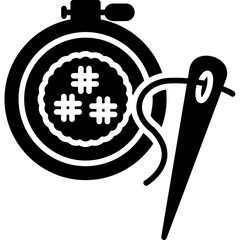 Cross Stitch Icon