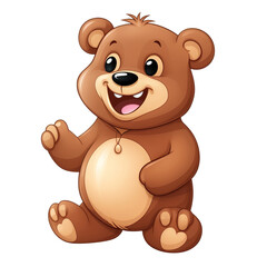 Fototapeta premium teddy bear cartoon