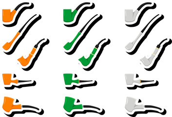 Beautiful illustration on theme of celebrating annual holiday St. Patrick's Day