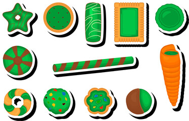 Beautiful illustration on theme of celebrating annual holiday St. Patrick's Day