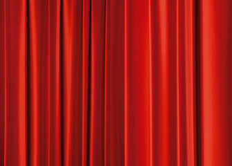 fundo de cortina de veludo vermelho
