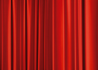 fundo de cortina de veludo vermelho