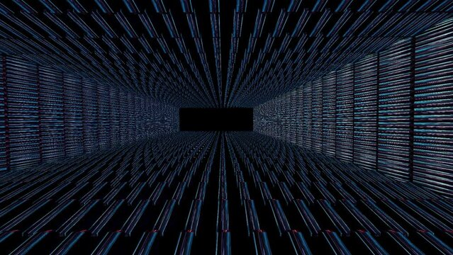 binary code tunnel