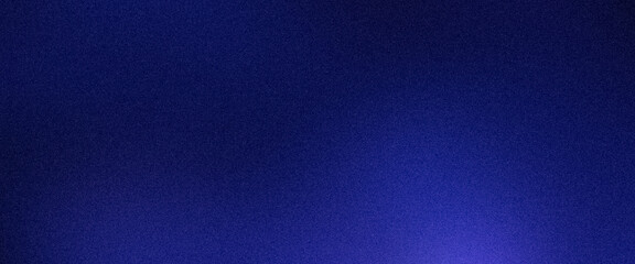 Dark blue azure mystical ultra wide gradient grainy premium background. Perfect for design, banner, wallpaper, template, art, creative projects, desktop. Exclusive quality, vintage style of the 80s