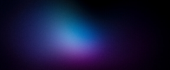 Abstract blue purple azure lilac natural ultrawide gradient grainy premium background. Perfect for design, banner, wallpaper, template, art, creative projects, desktop. Exclusive quality vintage style