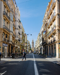 Valencia City Urban View Spain